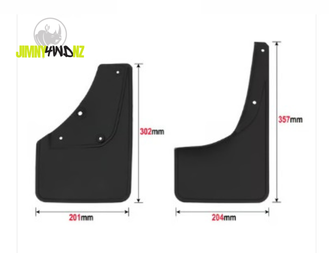 Mud Flaps for your Suzuki Jimny 2019-2024 Gen 4