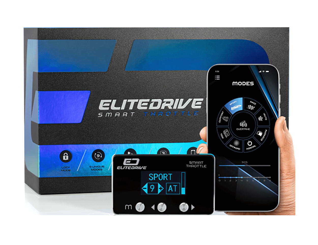 ELITEDRIVE THROTTLE CONTROLLER V2 FOR SUZUKI JIMNY's 2019 - 2025 (4th Gen)