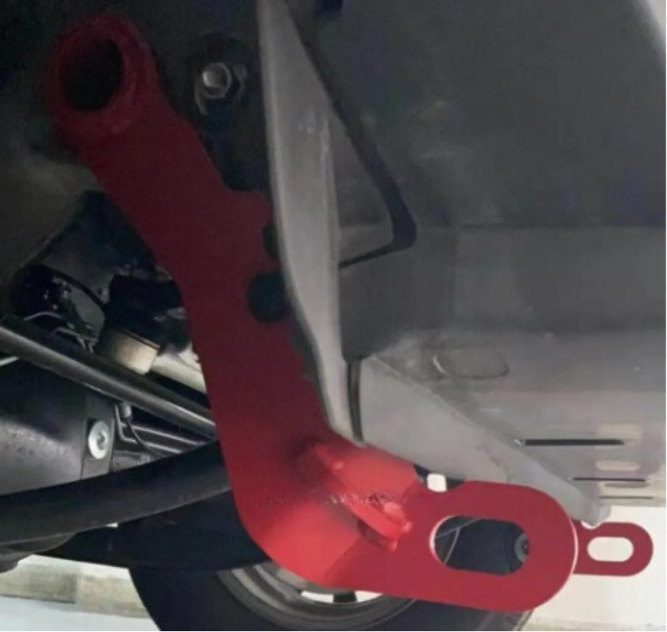 Front Right Drivers Side / Low Hanging Recovery Point Tow Bracket