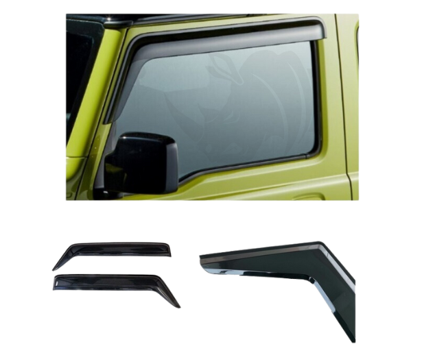 Weather Monsoon Shields, Window Visors For Suzuki Jimny's 2019-2023