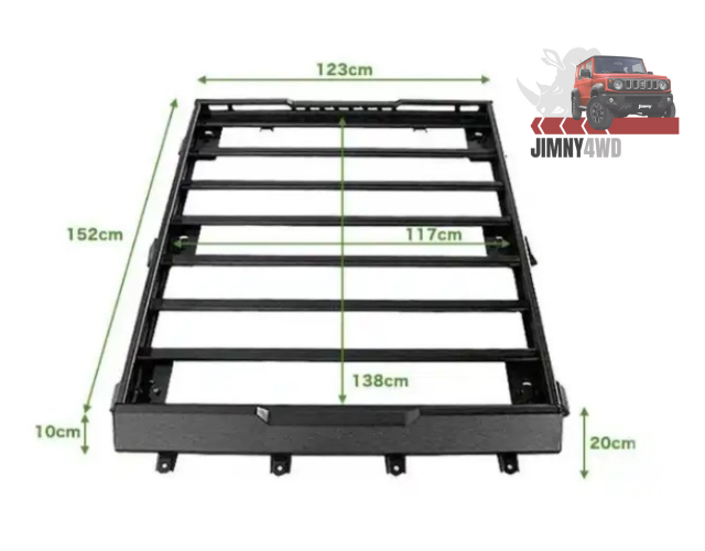 FREE NATIONWIDE SHIPPING on this Product! High Quality Suzuki Jimny Roof Rack for 2019 and UP JB74 JB64 JB74W JB64W