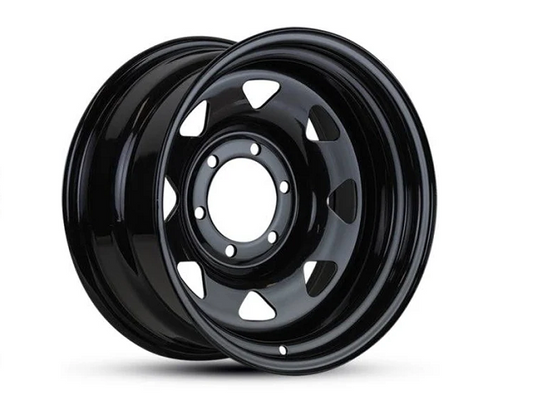 15x7 -15 Gloss Black OFFROADER XT Steel Rims 5x139.7